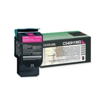 Lexmark C540A1MG Toner, Magenta Single Pack